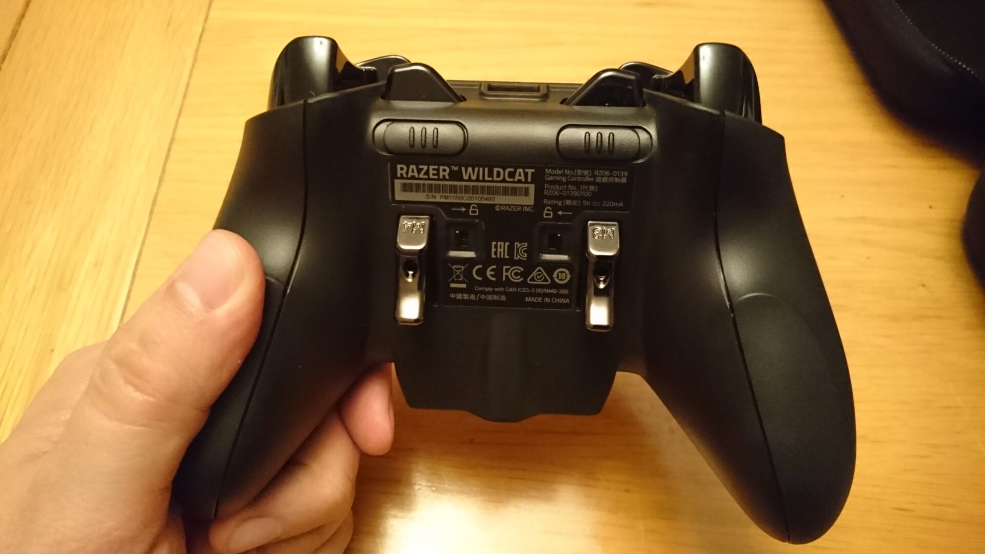The Hardware Review Razer Wildcat Controller In The Hand