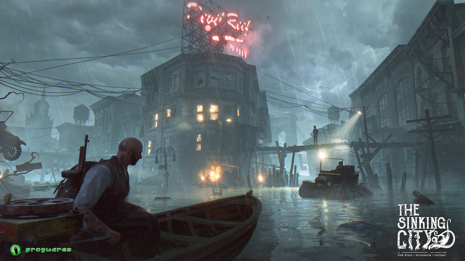 H.P. Lovecraft Inspired Open World Game The Sinking City Gets PreAlpha