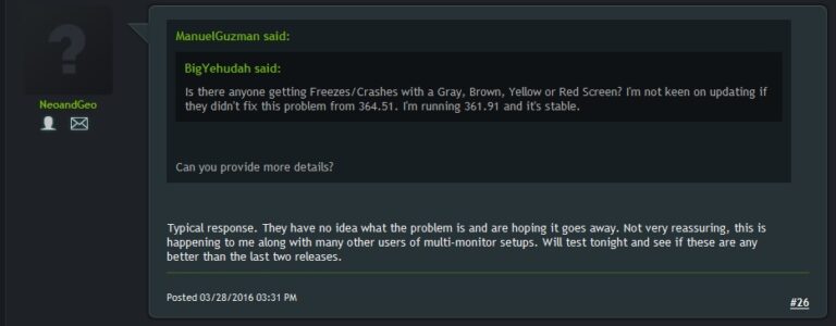 Nvidia Users Beware, Latest Driver May Harm Your PC Allegedly Plagued