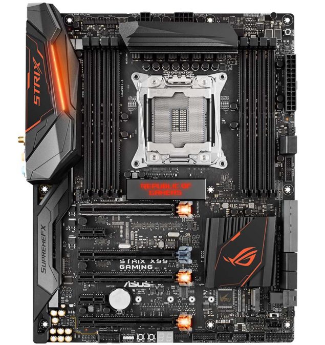 ASUS เปิดตัว X99 Motherboards สำหรับ BroadwellE รหัส ROG STRIX X99