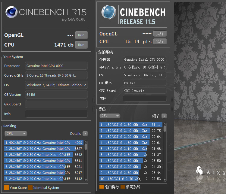 Intel BroadwellE Core i76850K vs Core i75820K HaswellE