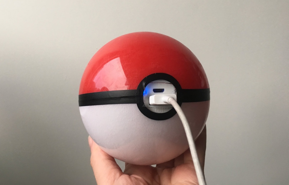 PokeBall Shaped Power Bank Is The Ultimate Pokemon GO Companion