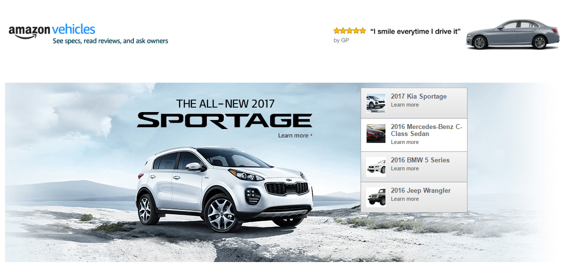 Amazon Has Launched A New Service Where You Can Compare And Review Cars