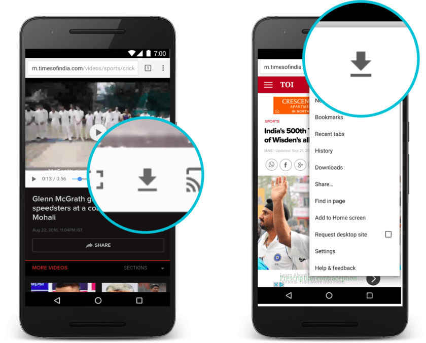 Google Chrome For Android Will Let You Download  Pages And Save Data