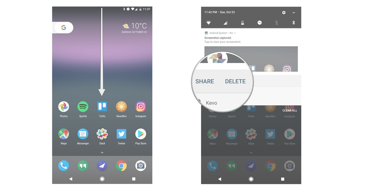 How to Take Screenshots on Google Pixel and Pixel XL