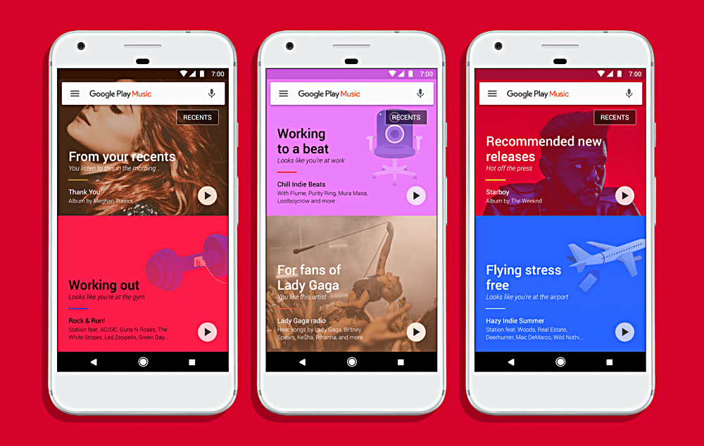 Google Play Music Receives Big Update With Suggestions Boosted by AI