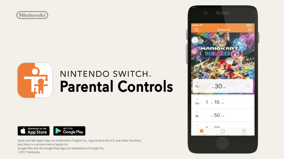 Nintendo Switch Parental Controls App for iOS & Android Detailed