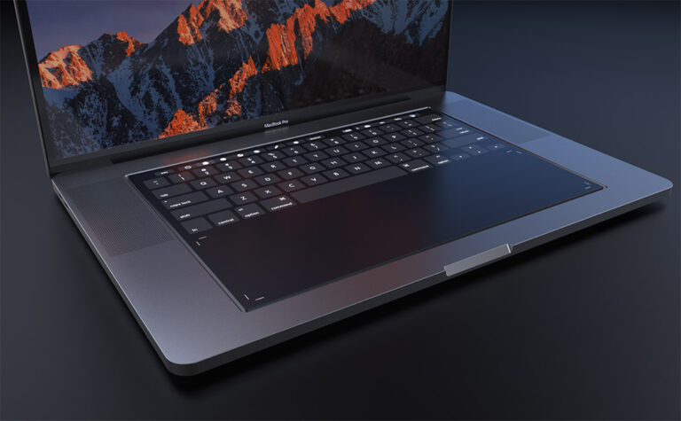 This Amazing MacBook Pro Concept Features a Keyboard That’s Driven by