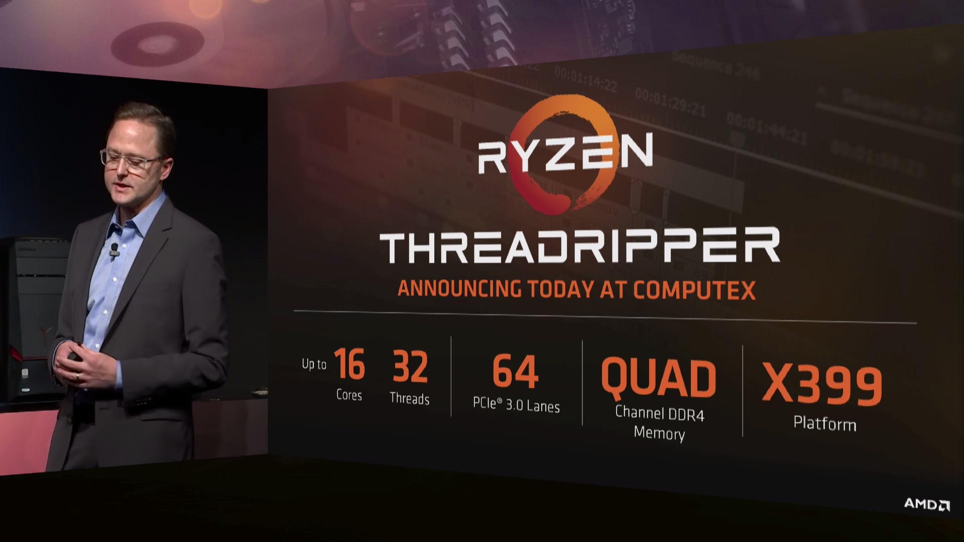AMD Details Ryzen Threadripper X399 Platform 16 Cores, 32 Threads, 64