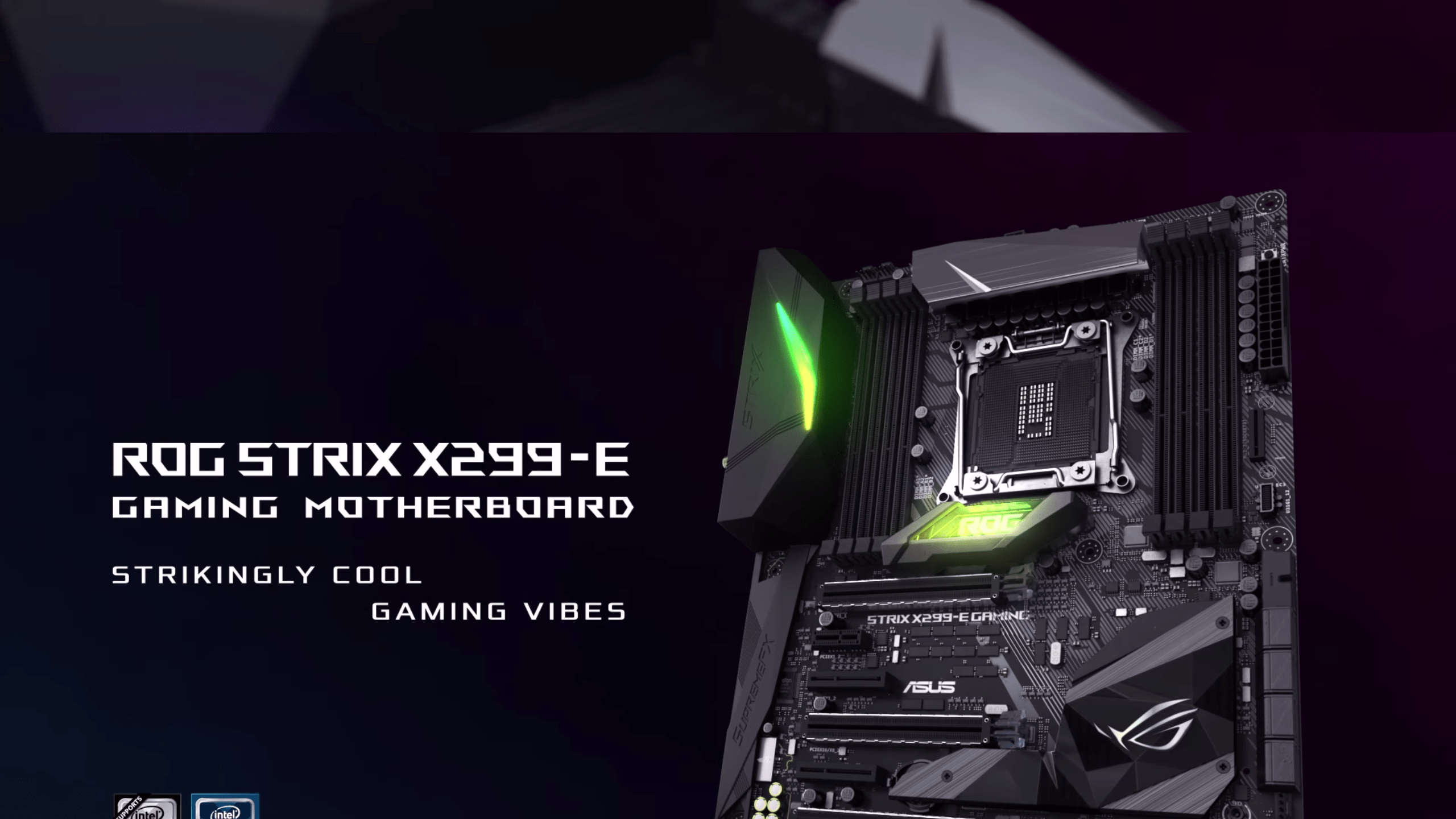 ASUS ROG STRIX X299E Motherboard Is an Epic RGB Showcase
