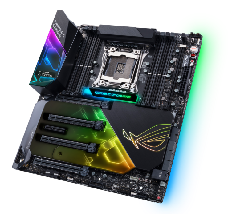 ASUS X299 HEDT Motherboards Detailed Flagship Rampage VI Extreme