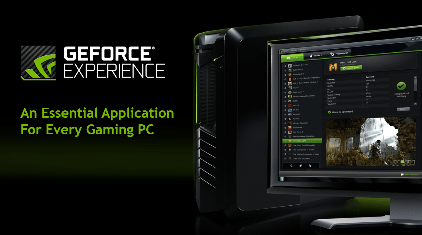 NVIDIA Updates GeForce Experience With Vulkan & OpenGL Support