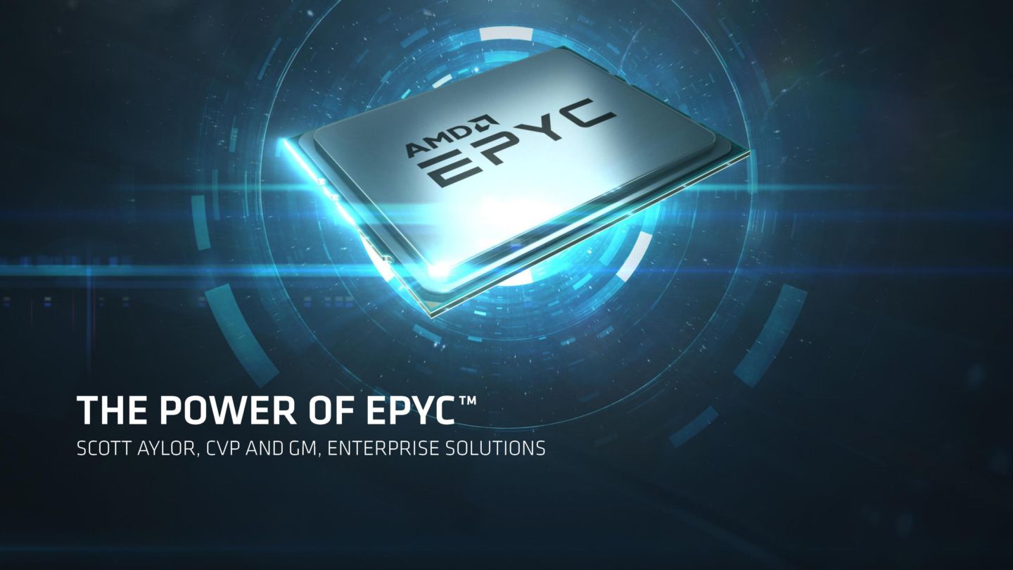 AMD EPYC 7000 Series Server Processors Officially Launched