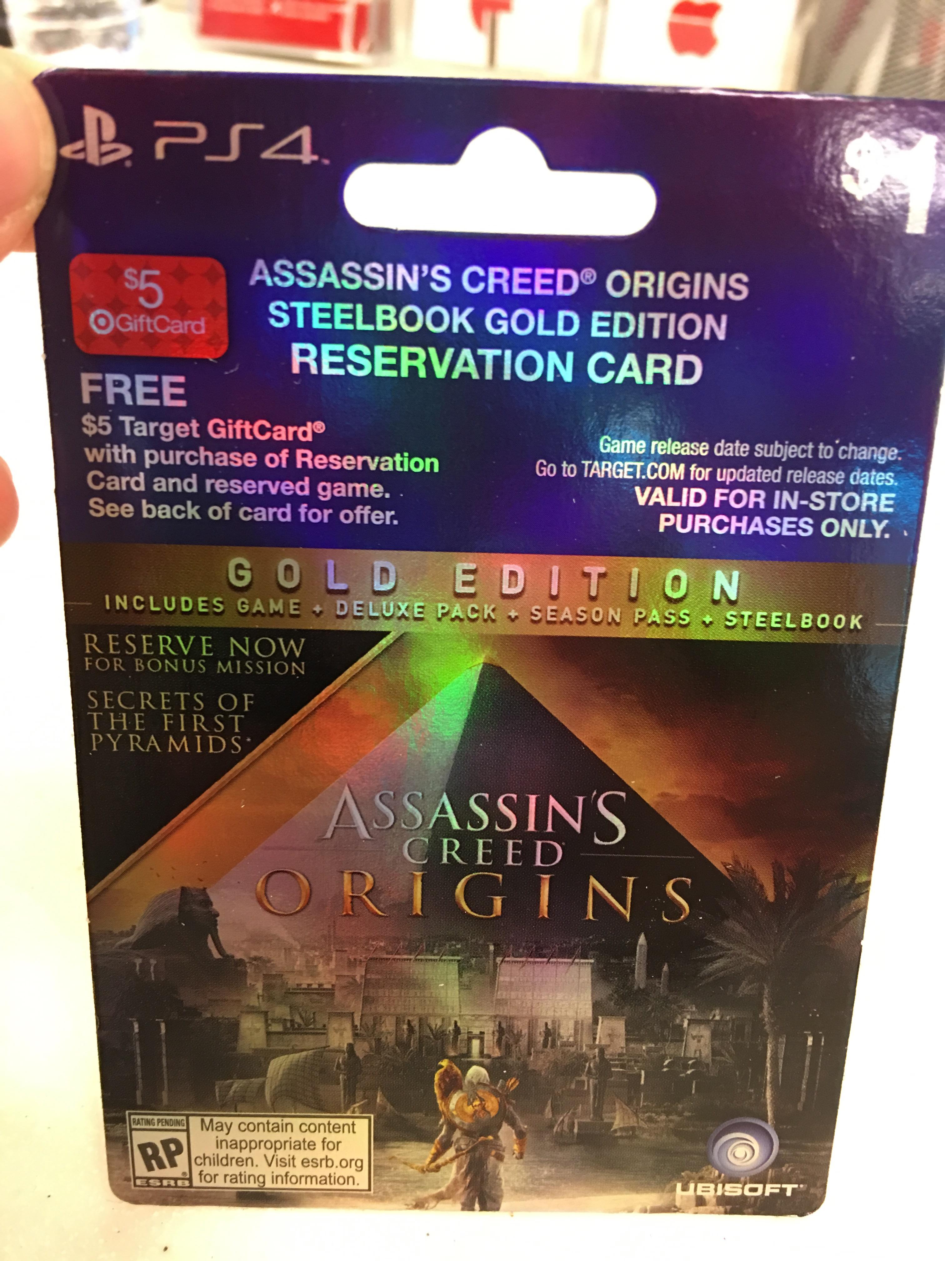 Leaked Assassin's Creed Origins Box Confirms Setting, Season Pass, Pre