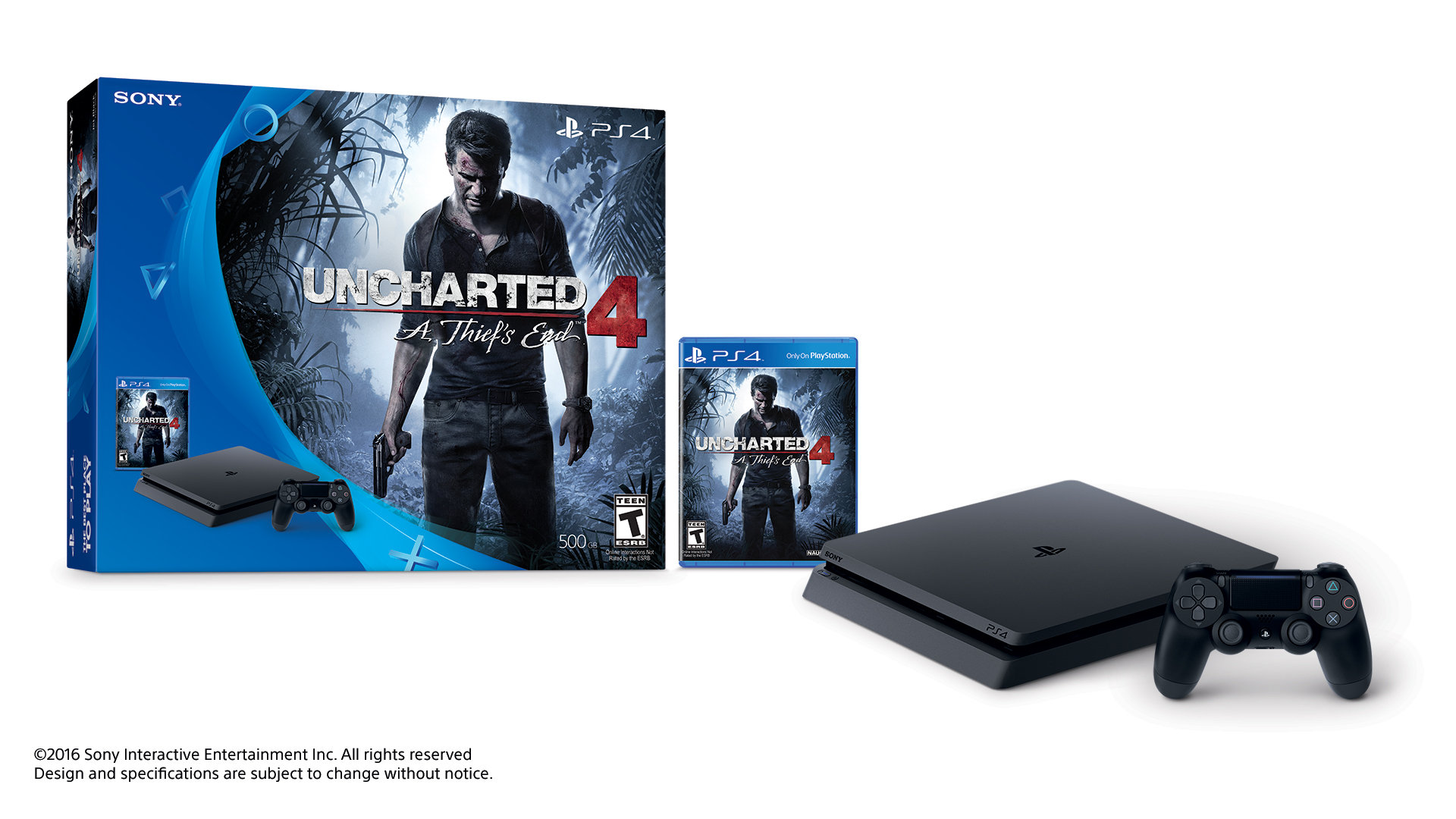PS4 Slim Uncharted 4 Bundle Heavily Discounted for Amazon Prime Day