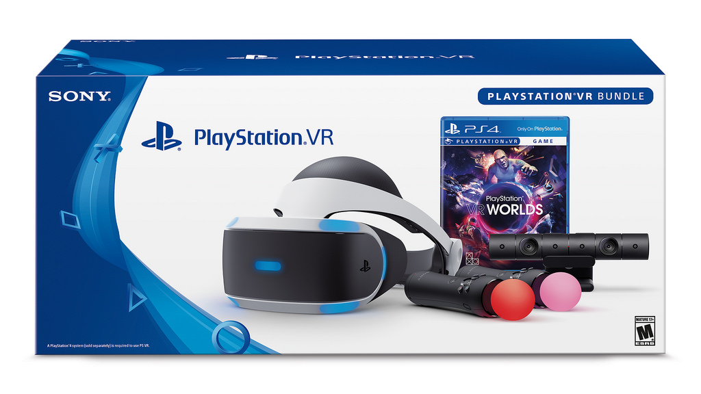 PlayStation VR Headset & Camera Available for 399 USD, PS VR Worlds