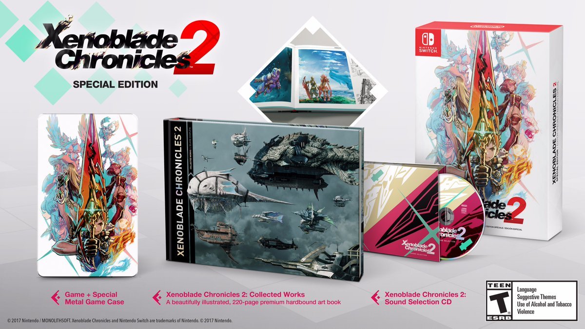 Xenoblade Chronicles 2 Release Date Confirmed; Special Edition Revealed