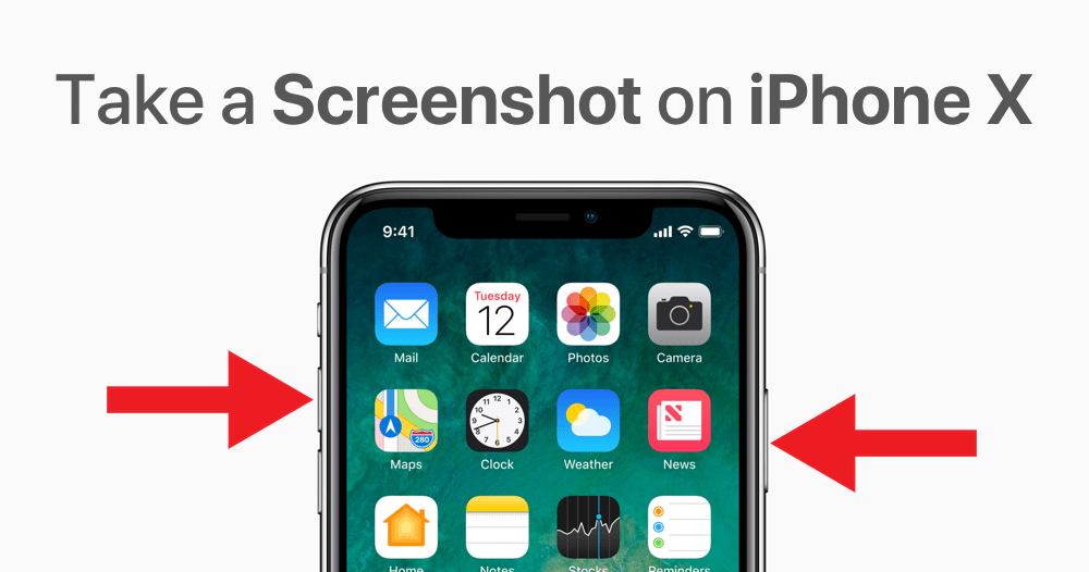 How to Take a Screenshot on iPhone X