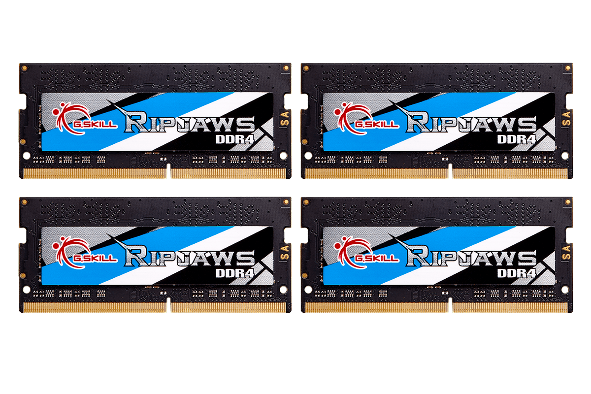 G.Skill Launches 4000 MHz DDR4 Ripjaws SODIMM Memory Kit