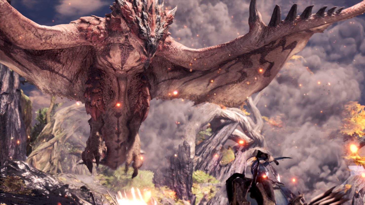 New PC Monster Hunter World Mod Shows Monsters HP and Team Damage