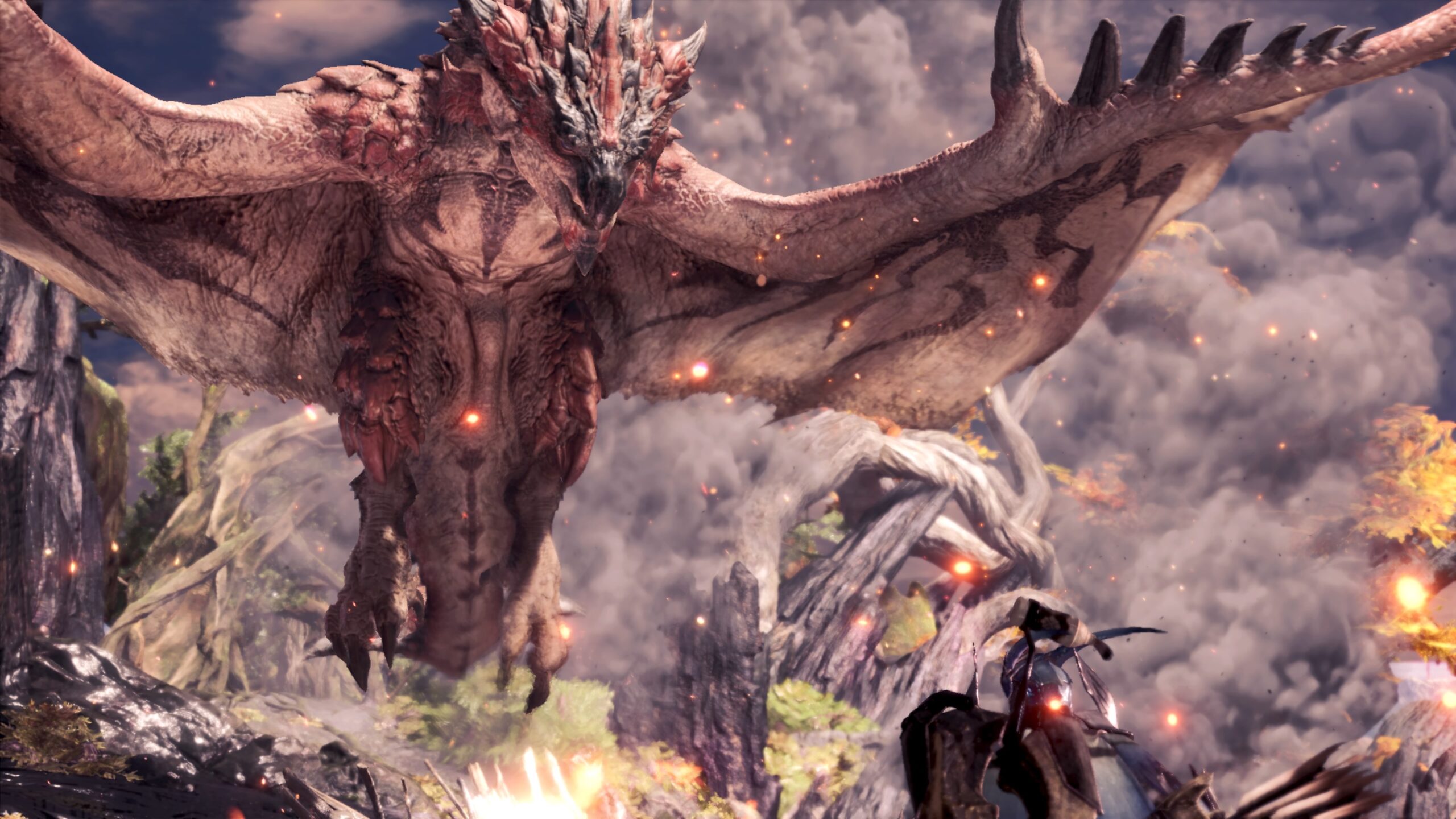 New PC Monster Hunter World Mod Shows Monsters HP and Team Damage
