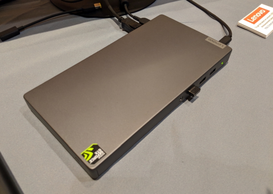 Lenovo Thunderbolt 3 Graphics Dock Costs as Much as a GPU but Features
