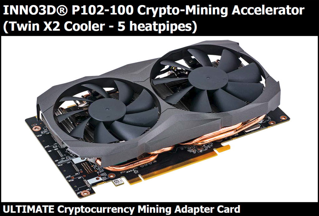 NVIDIA GP102 'P102100" Cryptomining Graphics Cards In The Works