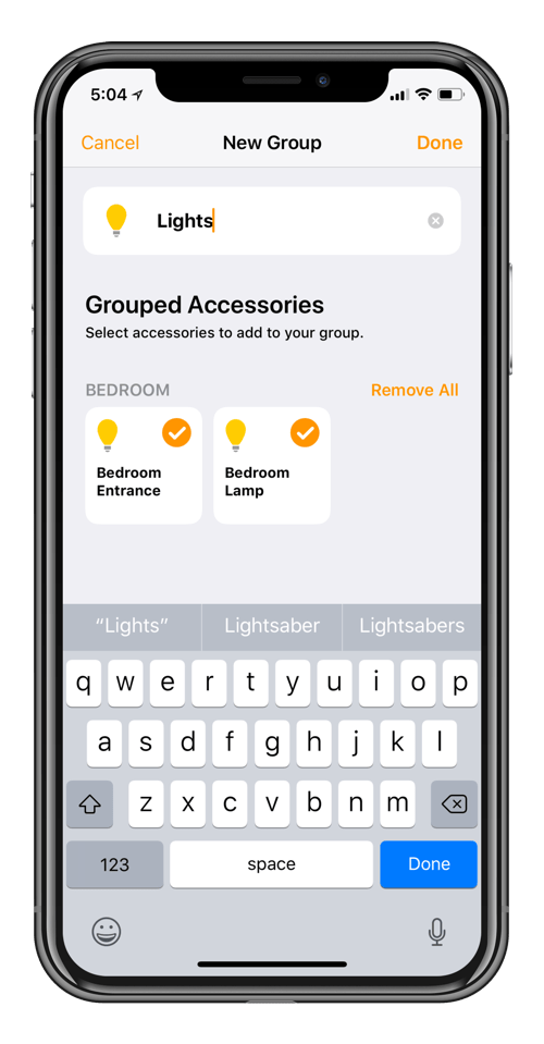 How to Group HomeKit Accessories Together and Control them as One
