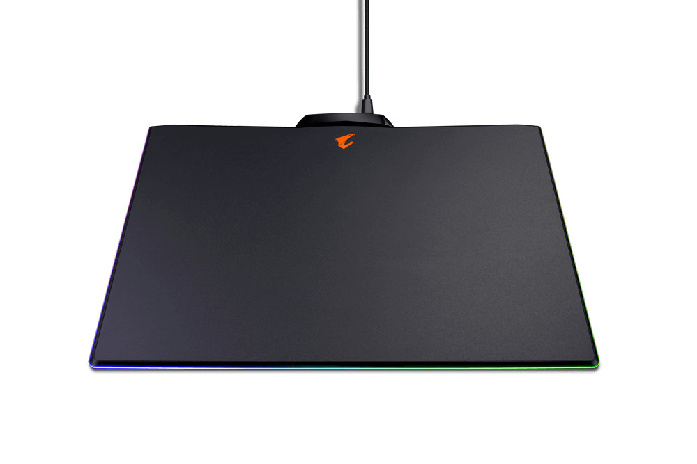 Gigabyte Shows Off RGB Mouse Pad And M.2 Riser Card
