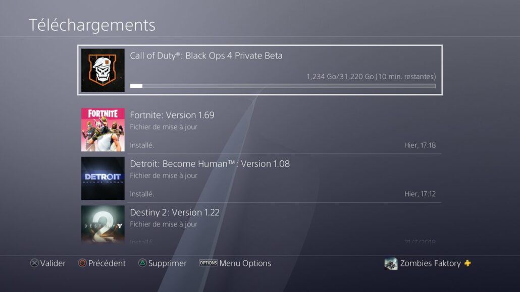 Call of Duty Black Ops IIII PS4 Beta Size Revealed; Start