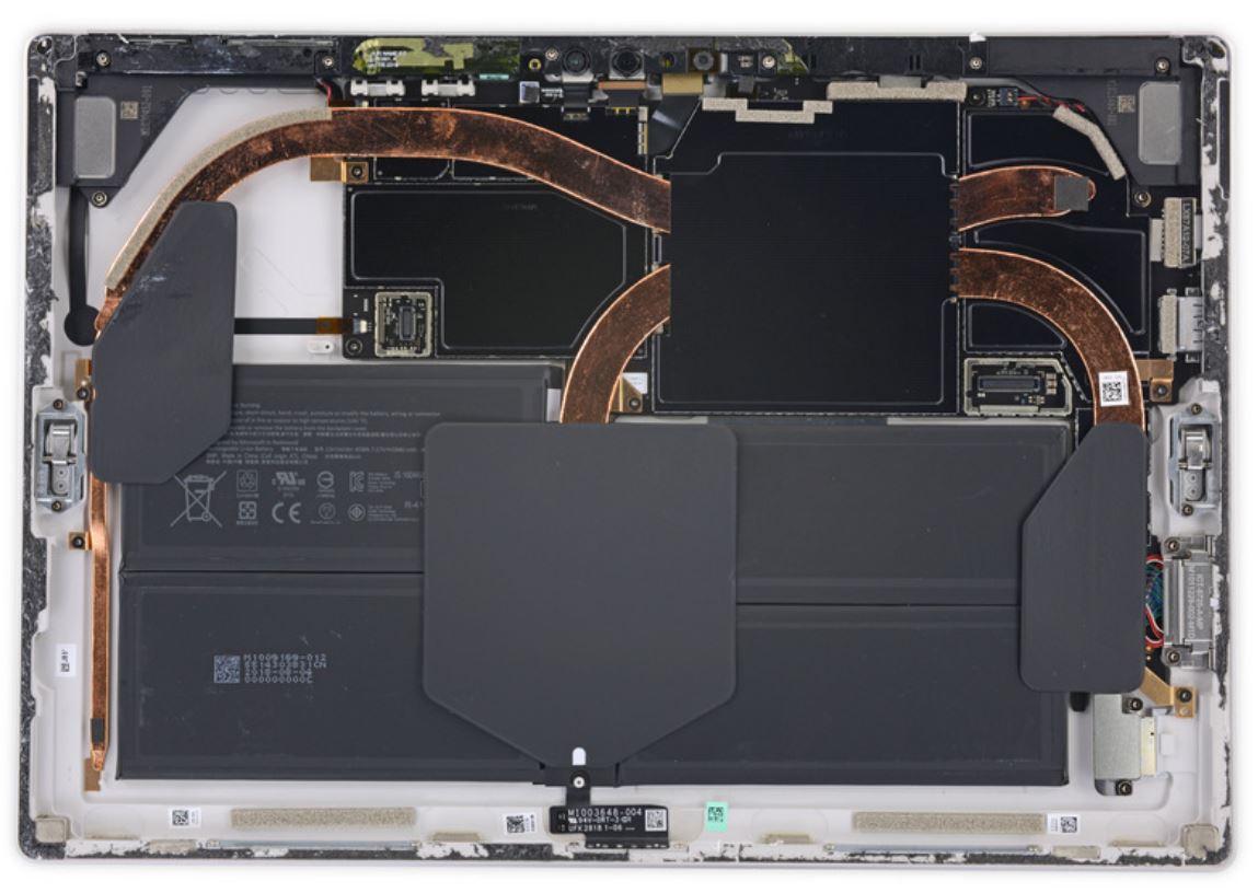 Microsoft's Surface Pro 6 Teardown Reveals Irreplaceable Storage