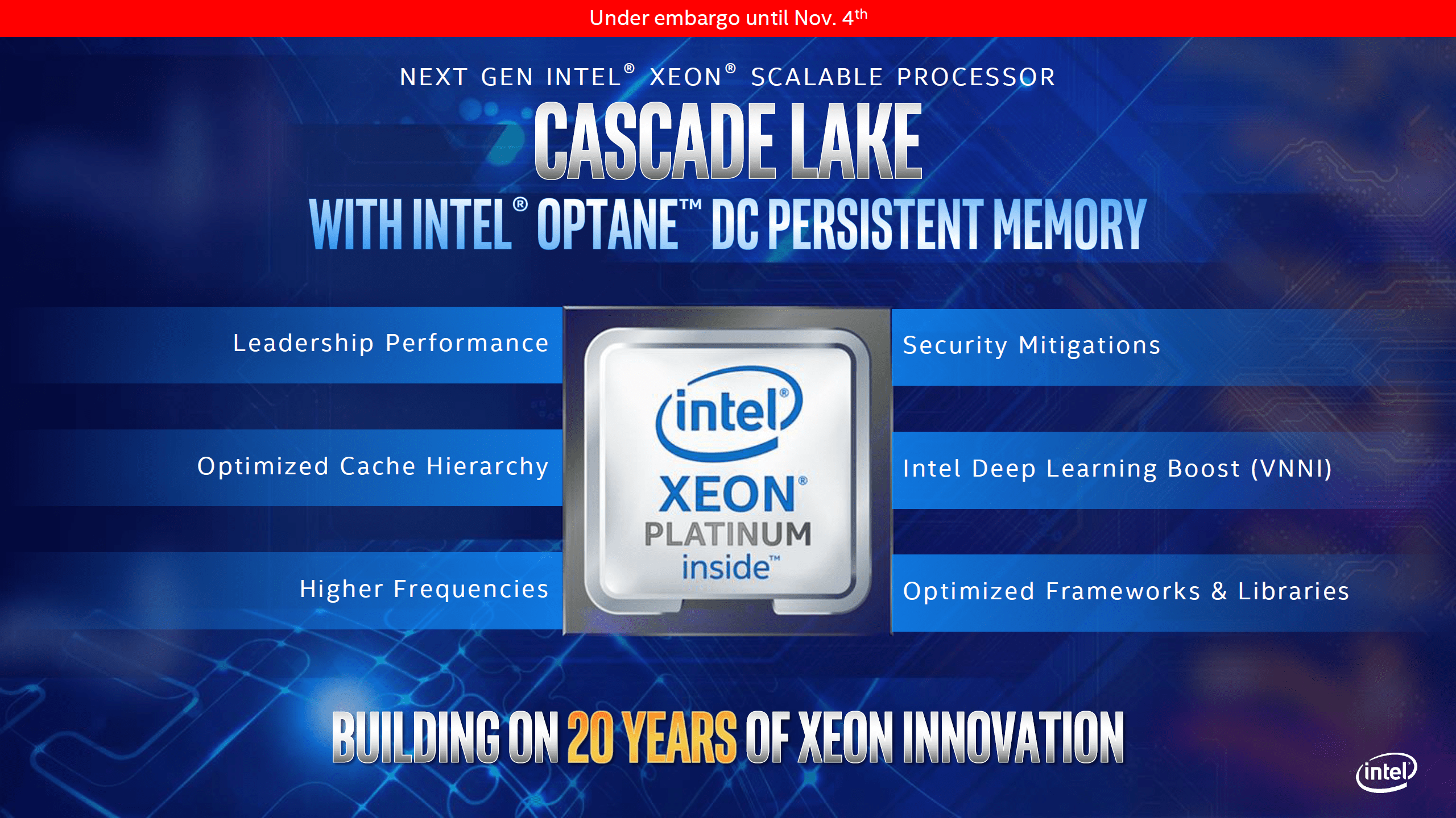 Intel's Cascade LakeX HEDT Lineup More of the Same, No Big Changes