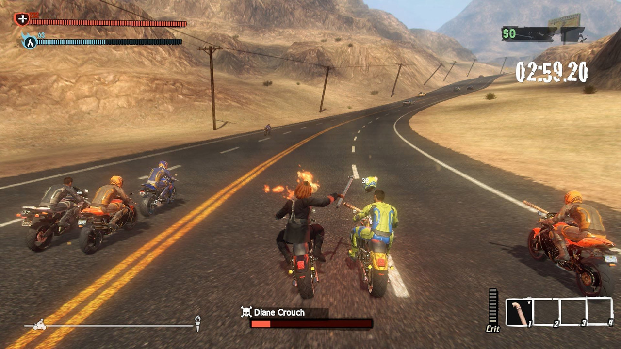Road Redemption Review Nostalgia Wipeout