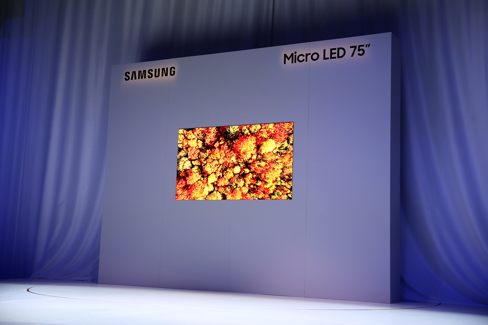 Samsung Unveils Its 75Inch 4K Modular microLED TV, Calls It the Future