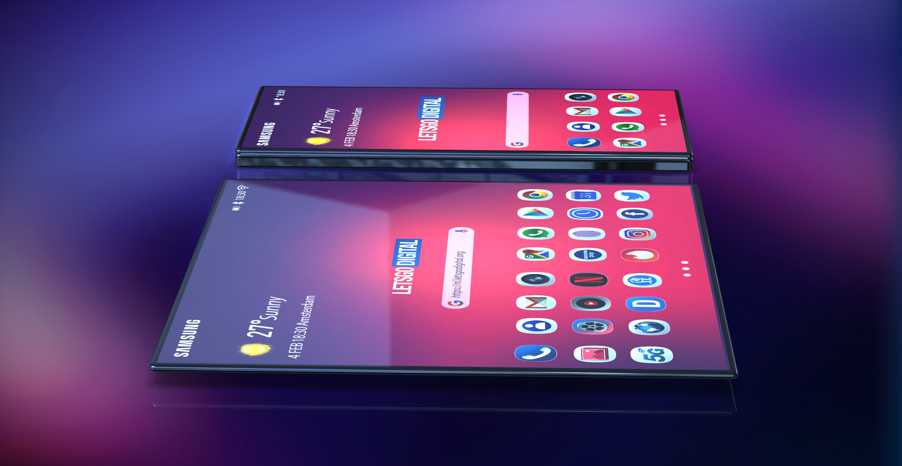 Samsung Galaxy Fold Press Image Seemingly Leaked Hours