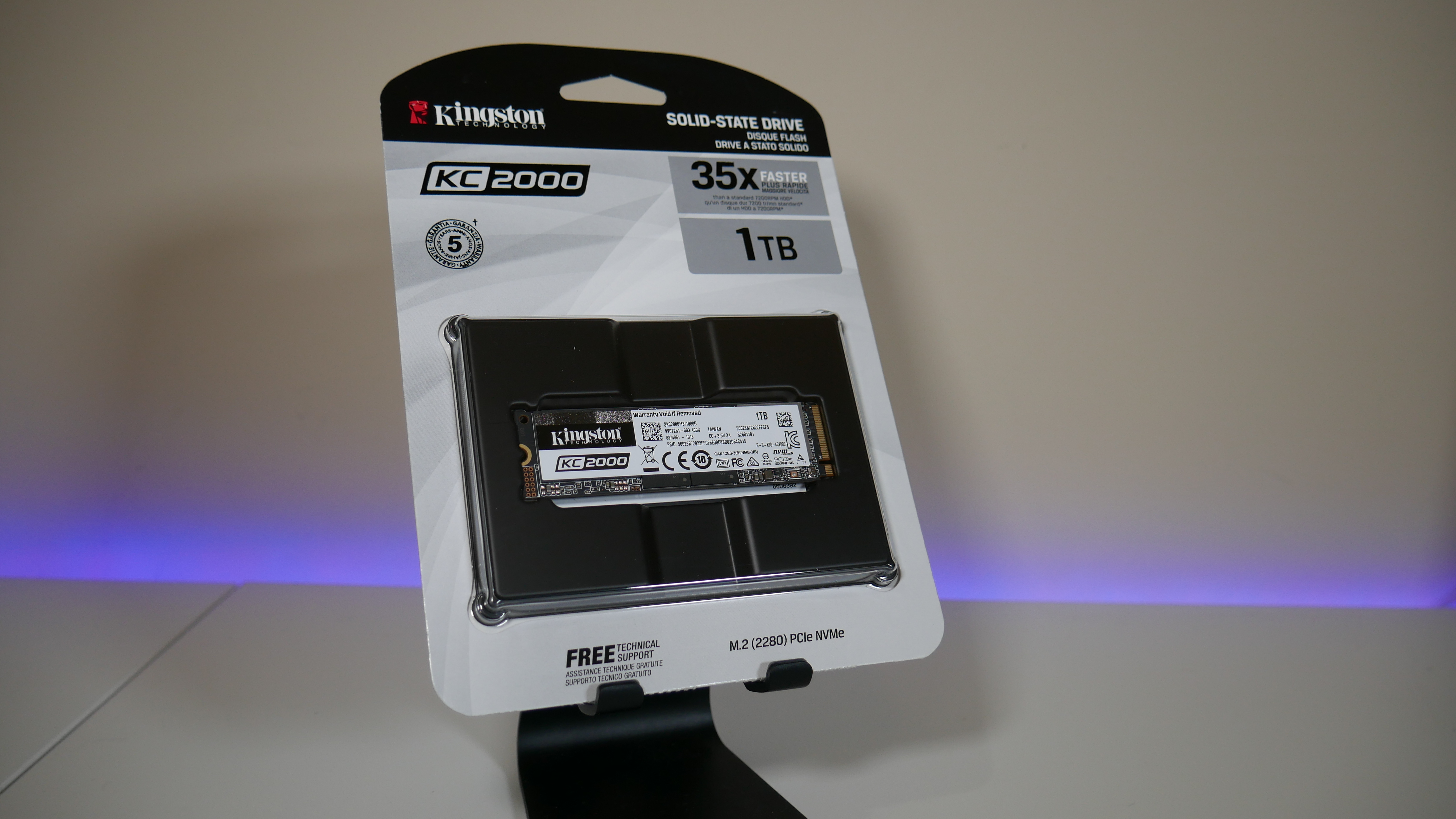 Kingston KC2000 1TB NVMe SSD Review Speed and Security