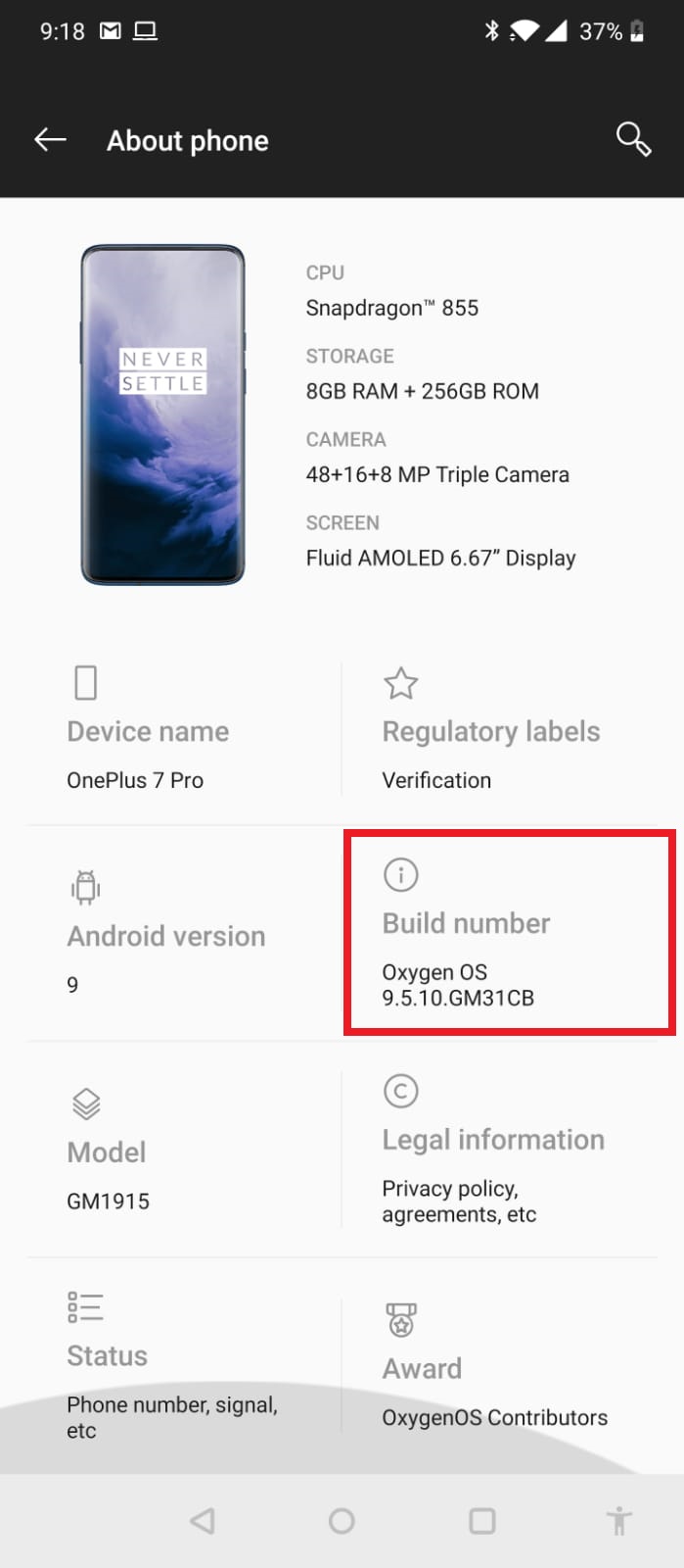 How to Enable Developer Options in OnePlus 7 Pro [Tutorial]