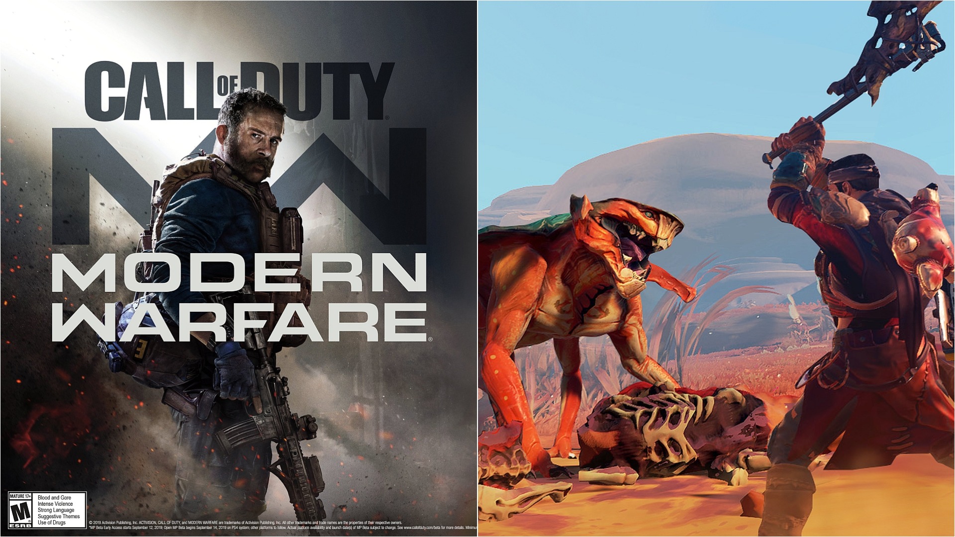 Get Ready For The Call Of Duty®: Modern Warfare® Beta Test — News.community.odin — Blizzard News Double Giveaway Treat - Call Of Duty: Modern Warfare (Beta) And Population Zero (Full Game)