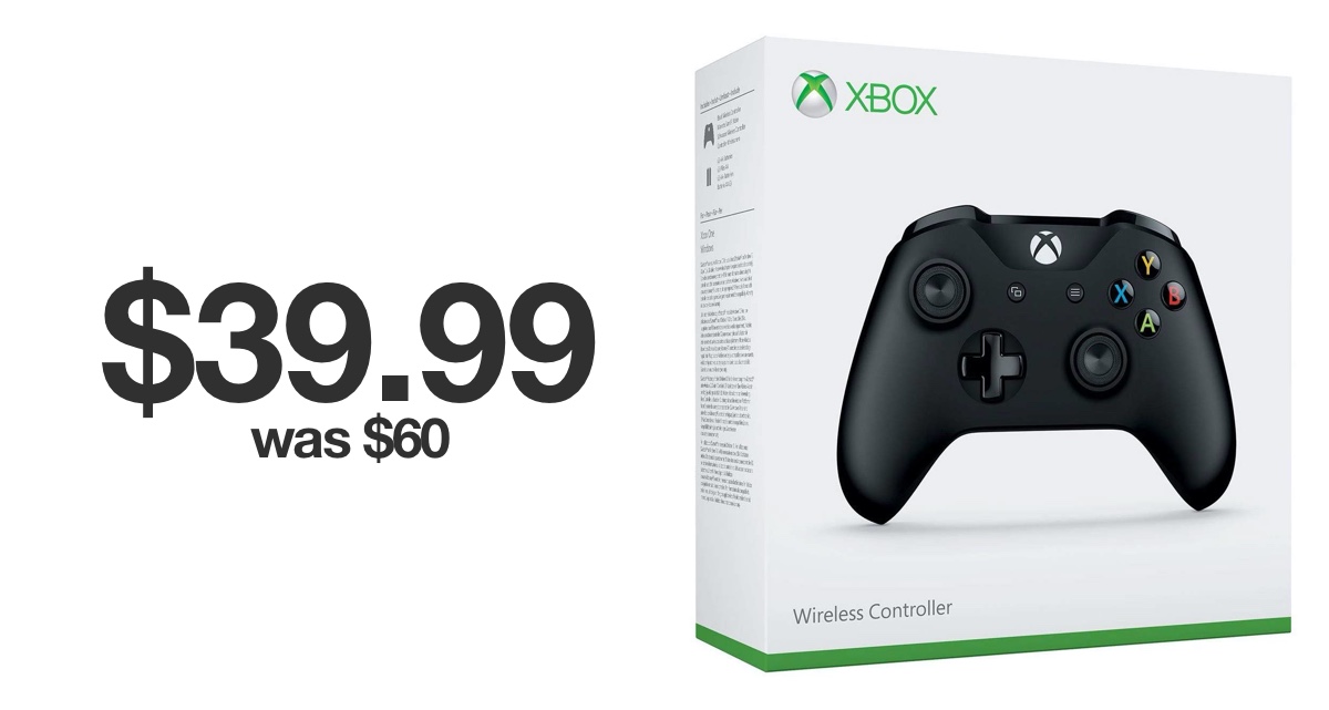 Black Friday 2019 Deal Xbox One Wireless Controller for 39 [Was 60]