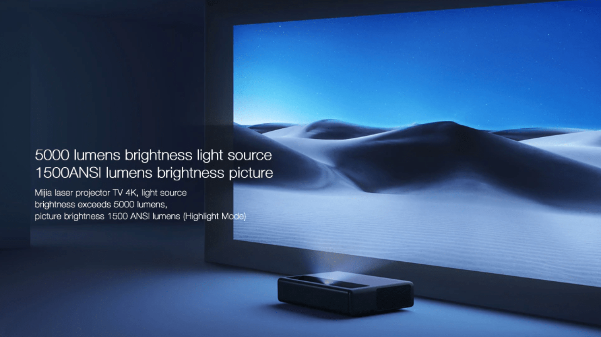 Singles' Day Offer on Xiaomi Mijia 4K Projector Lowest Ever at 1,664.99