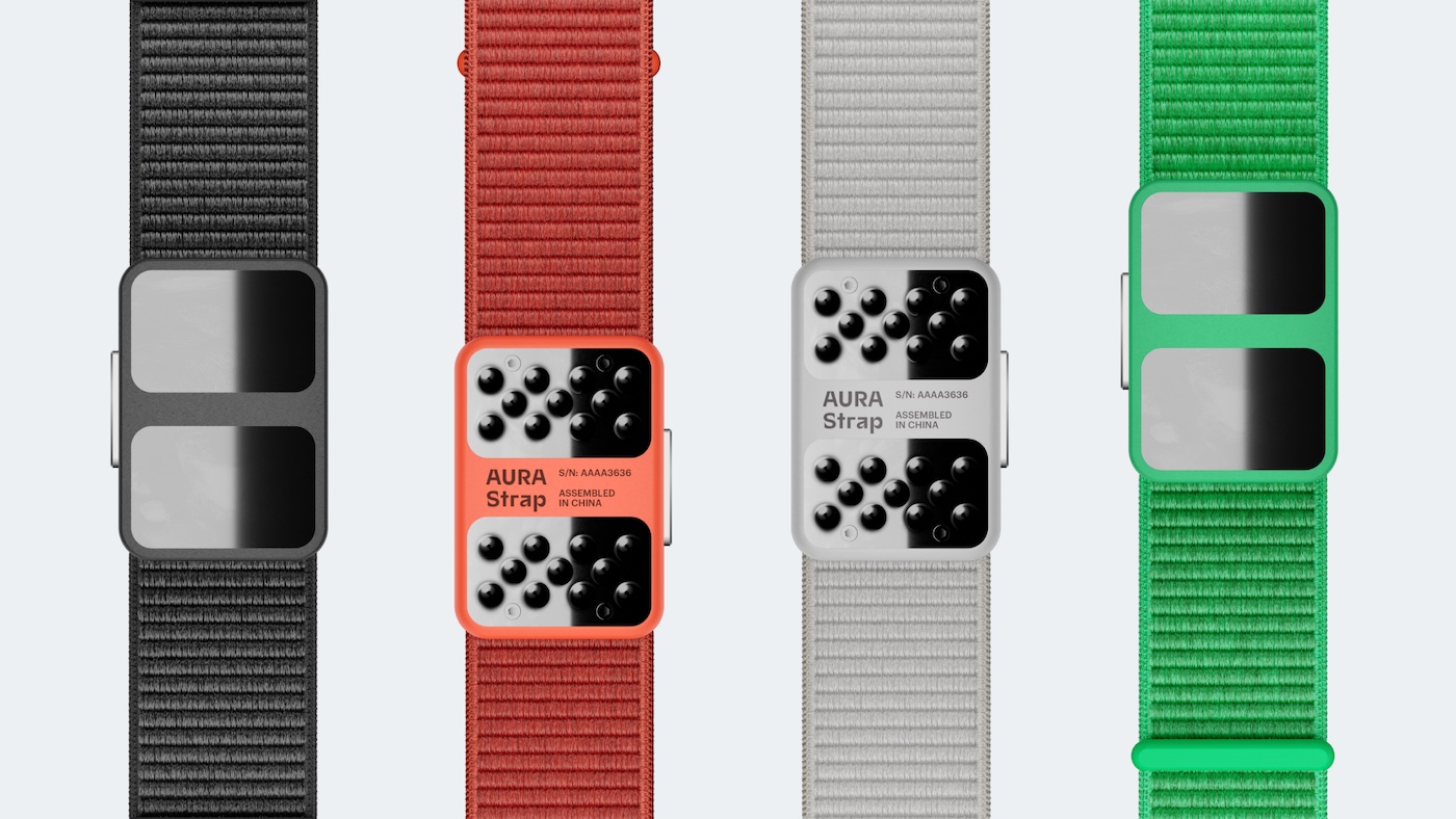 AURA Smart Strap for Apple Watch Measures Body Composition and Hydration