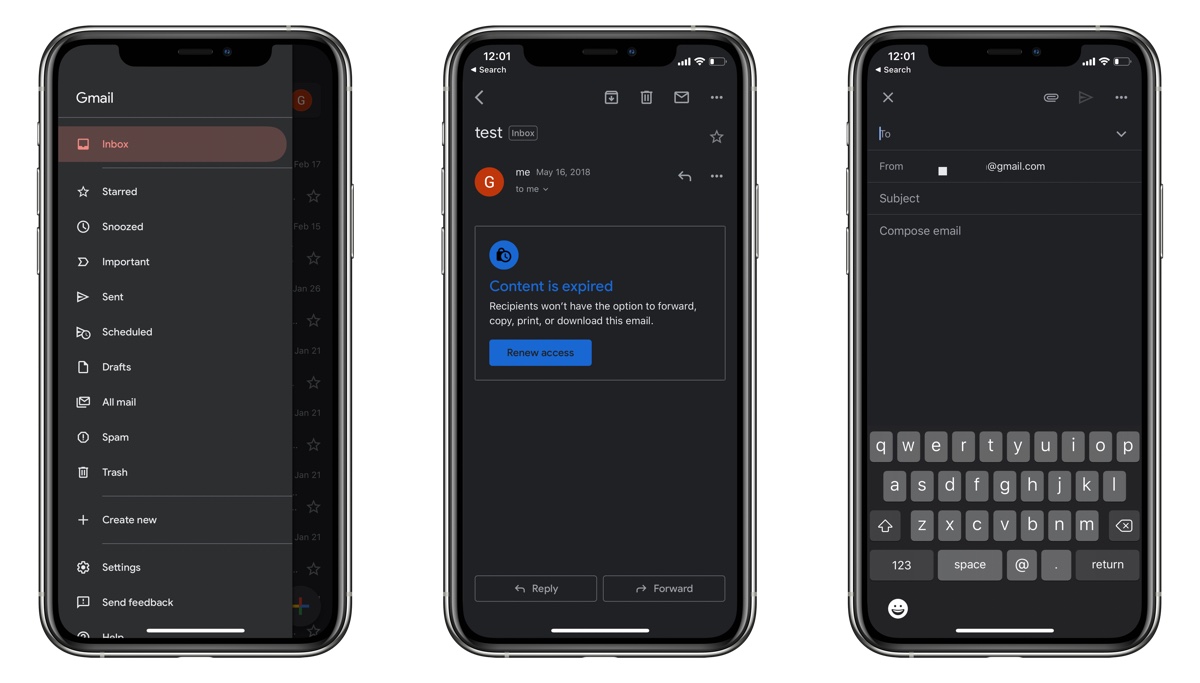 Enable Gmail Dark Mode on iPhone With This Trick