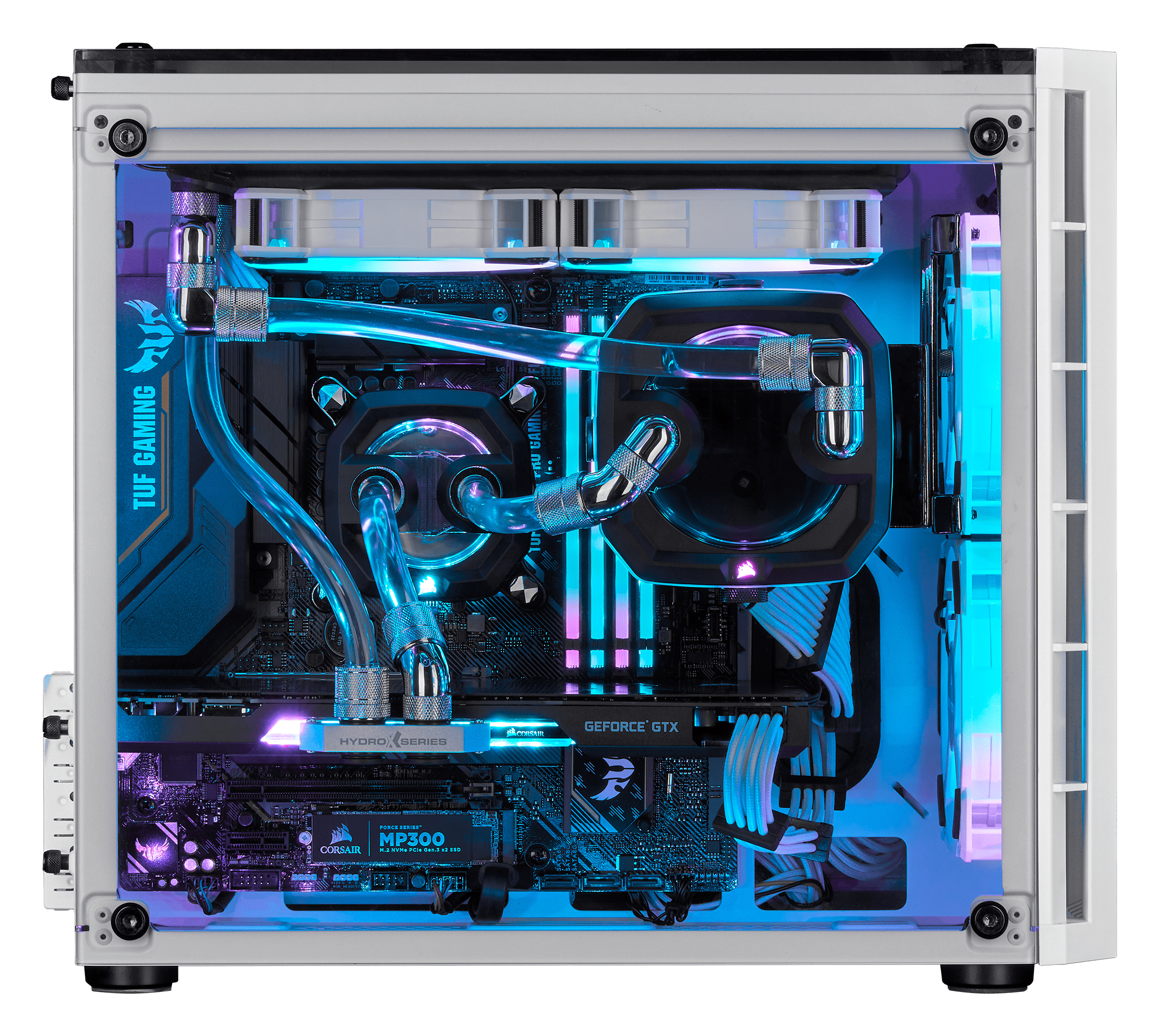 Corsair Unveils Clear White Series Water Cooling Products For 2020