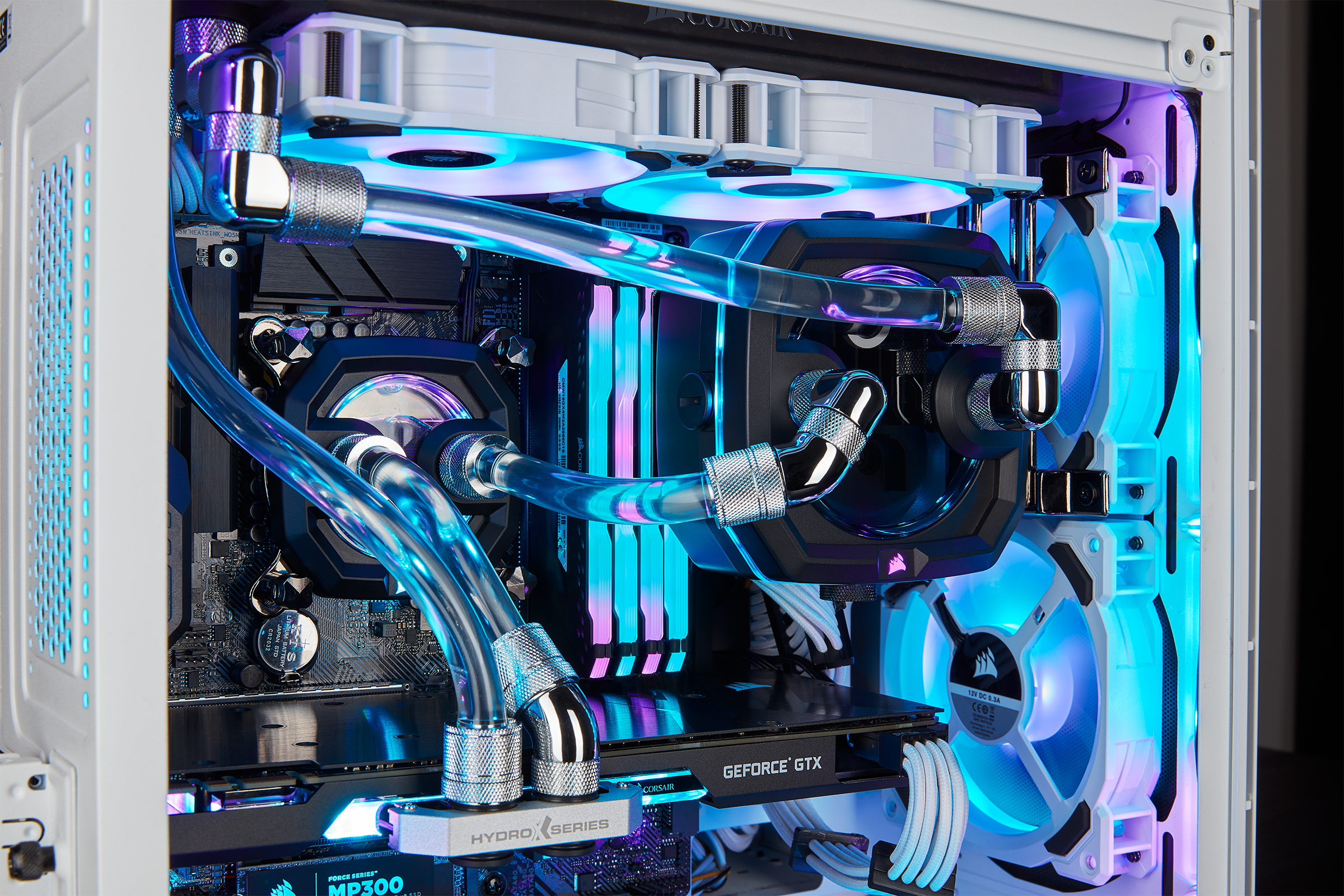 Corsair Unveils Clear White Series Water Cooling Products For 2020