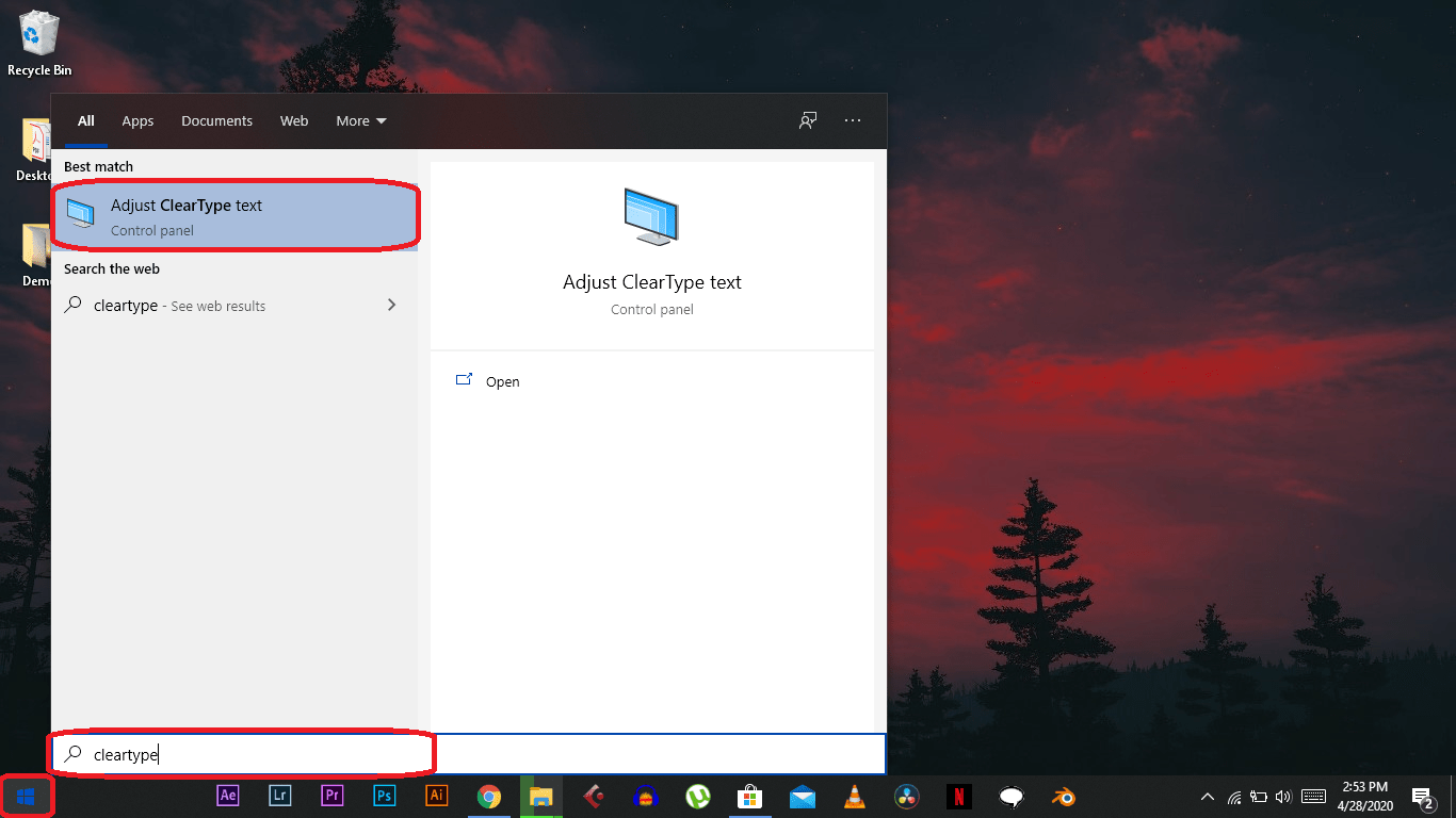 How to Improve Readability with ClearType on Windows 10