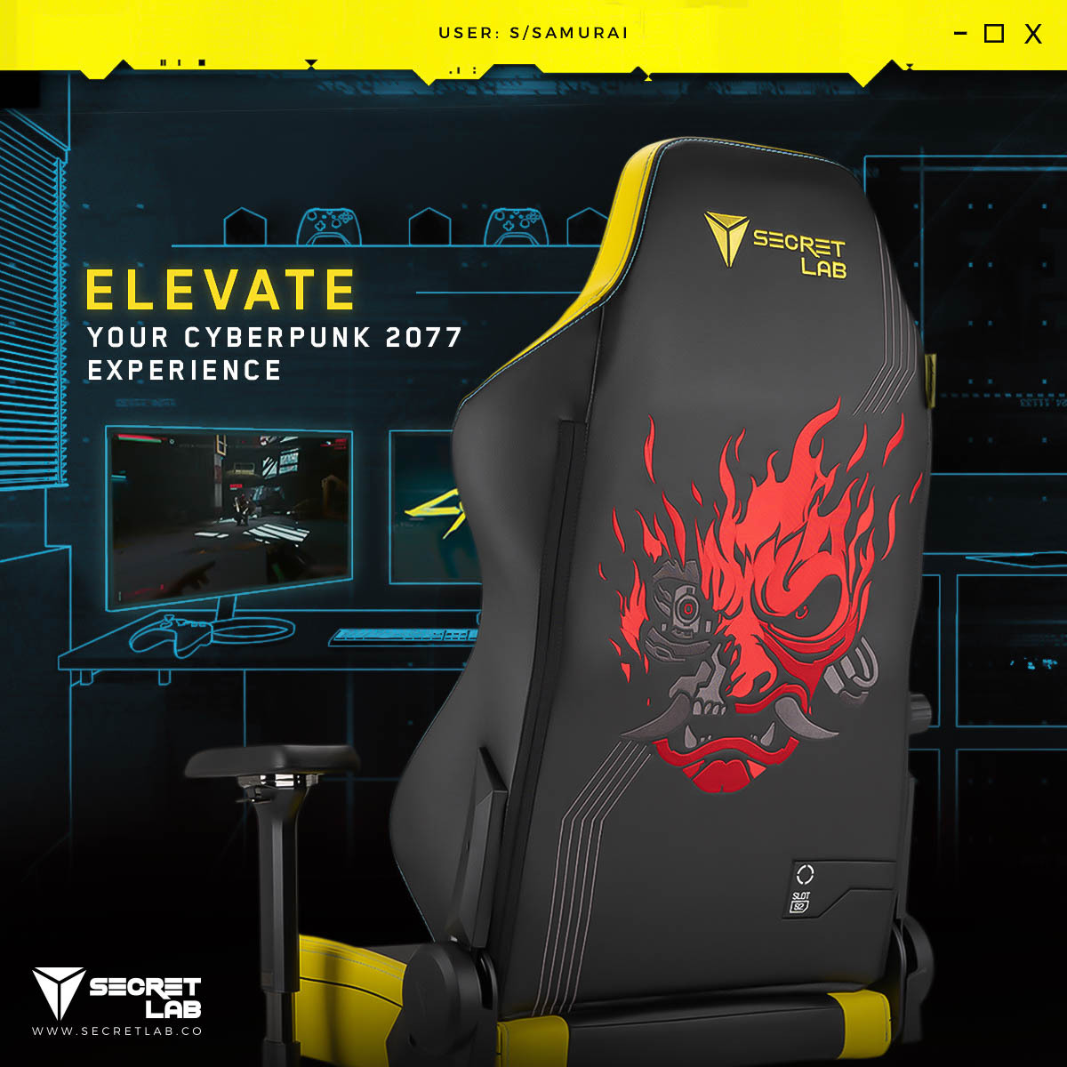 Secretlab Cyberpunk 2077 Edition Chair Available Now in Limited