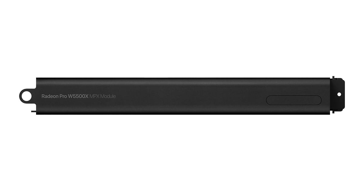 Apple Now Offers AMD Radeon Pro W5500X for Mac Pro