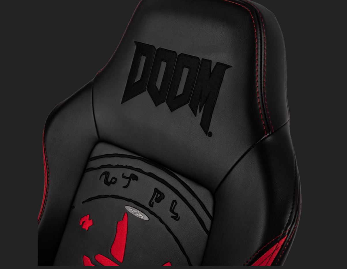 Noblechairs Announces The DOOM Edition Of The HERO Gaming Chair LaptrinhX