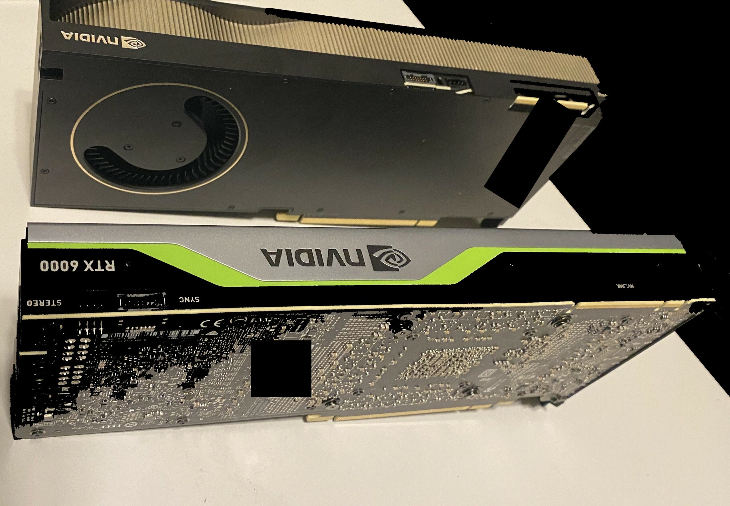 NVIDIAs Quadro RTX (Ampere) 48 GB Graphics Card Pictured