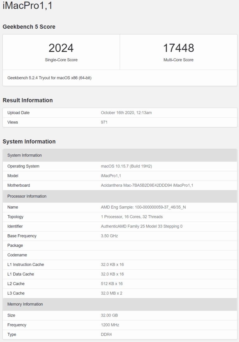 AMD Ryzen 9 5950X 16 Core Zen 3 CPU Overclocked To 6 GHz